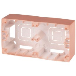 Коробка наклад. монтажа 2 поста Эра12 медь 12-6102-14 ЭРА Б0043178