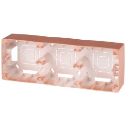 Коробка наклад. монтажа 3 поста Эра12 медь 12-6103-14 ЭРА Б0043188