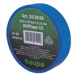 Изолента ПВХ 19мм (рул.20м) d74мм син. HAUPA 263850