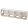 Коробка наклад. монтажа 4 поста Эра12 сл. кость 12-6104-02 ЭРА Б0043191