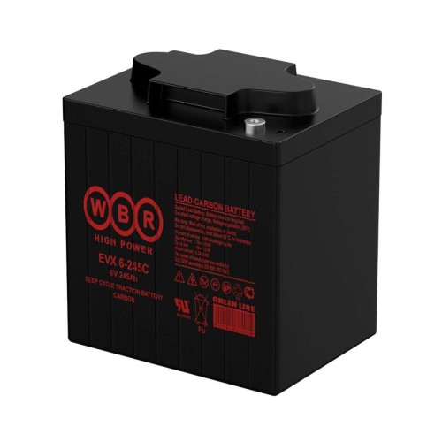 Аккумулятор тяговый 6В 245А.ч WBR EVX6-245C WBR