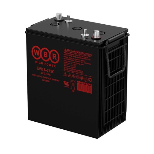 Аккумулятор тяговый 6В 275А.ч WBR EVX6-275C WBR