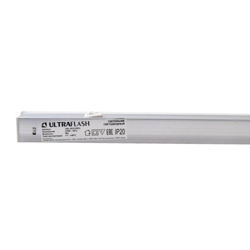 Светильник светодиодный LWL-2012-5CL 5Вт 20LED 4000К IP20 420лм 220В 272мм с сетевым проводом алюм.