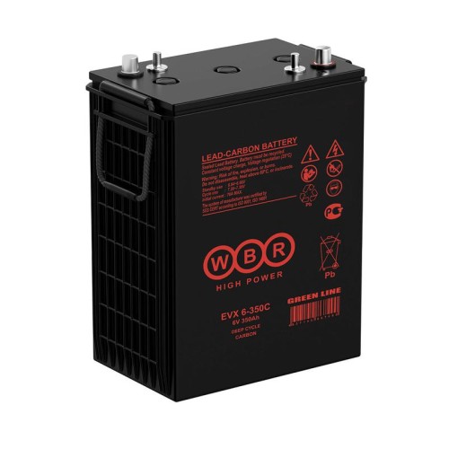 Аккумулятор тяговый 6В 350А.ч WBR EVX6-350C WBR