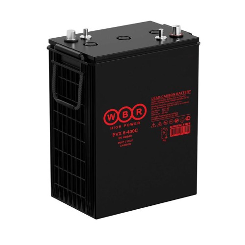Аккумулятор тяговый 6В 400А.ч WBR EVX6-400C WBR