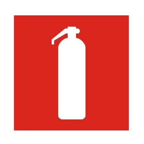 Пиктограмма "Огнетушитель" ППБ 0003 105х105 СТ 2502001130