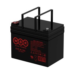 Аккумулятор тяговый 12В 36А.ч WBR EVX36-12G WBR