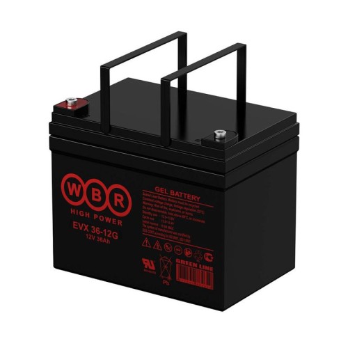Аккумулятор тяговый 12В 36А.ч WBR EVX36-12G WBR