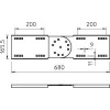 Комплект для лотка соединительный шарнирный H=160мм WRGV 160 FS OBO 6227953