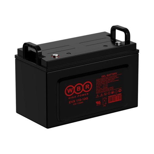 Аккумулятор тяговый 12В 110А.ч WBR EVX110-12G WBR