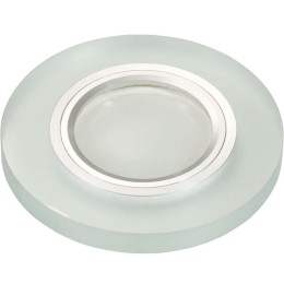 Светильник декоративный Luciole DLS-L112 GU5.3 CHROME/MATT CLEAR GU5.3 встраив. доп. светодиод. подс