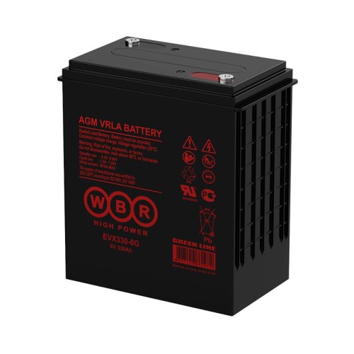Аккумулятор тяговый 6В 330А.ч WBR EVX330-6G WBR