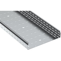 Лоток листовой перфорированный ESCA 7 80х400 L3000 сталь 2.0мм IEK CLP10-080-400-200-3