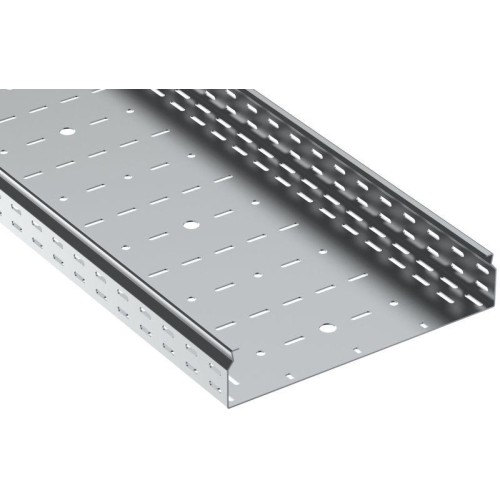 Лоток листовой перфорированный ESCA 7 80х400 L2500 сталь 2.0мм IEK CLP10-080-400-200-D25