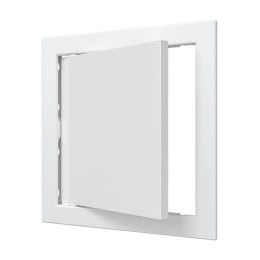 Люк-дверца ревизионный нажимной 218х218мм фланец 196х196мм AURAMAX AD2020