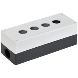 Корпус КП104-Р 4-м для кнопок бел. IEK BKP10-4-K01-R
