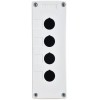 Корпус КП104-Р 4-м для кнопок бел. IEK BKP10-4-K01-R