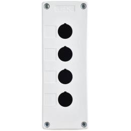 Корпус КП104-Р 4-м для кнопок бел. IEK BKP10-4-K01-R