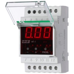 Указатель тока WT-1 (однофазный; 0.5-50А; цифровая индикация; монтаж на DIN-рейке 35мм 160-260В AC I