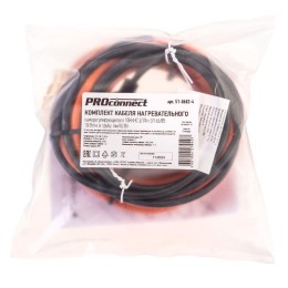 Кабель греющий саморег. 10 ККНС 2ЛПп-ЭЛ 65/85 в трубу 4м/40Вт PROconnect 51-0602-4