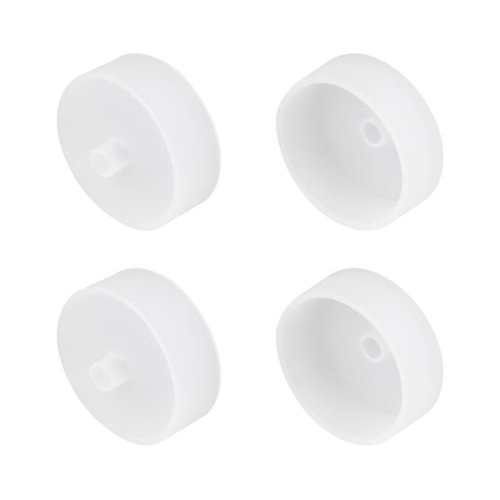 Заглушка WPH-FLEX-D40-360deg WHITE с отверстием силикон (комплект) Arlight 047249