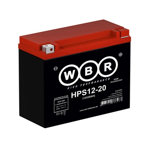 Аккумулятор стартерный 12В 20А.ч WBR HPS12-20 WBR