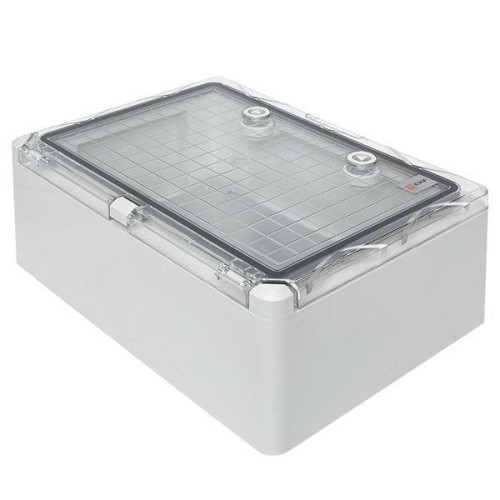 Бокс пластиковый с монтажной платой 350х250х150 IP65 прозр. дверь PROxima EKF PBT65MP002