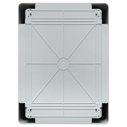 Бокс пластиковый с монтажной платой 400х300х170 IP65 прозр. дверь PROxima EKF PBT65MP003