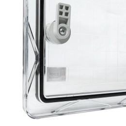 Бокс пластиковый с монтажной платой 400х300х170 IP65 прозр. дверь PROxima EKF PBT65MP003