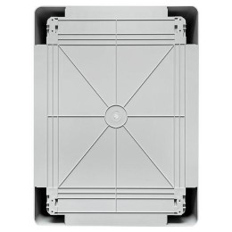 Бокс пластиковый с монтажной платой 400х300х220 IP65 прозр. дверь PROxima EKF PBT65MP004