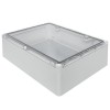 Бокс пластиковый с монтажной платой 500х400х180 IP65 прозр. дверь PROxima EKF PBT65MP006