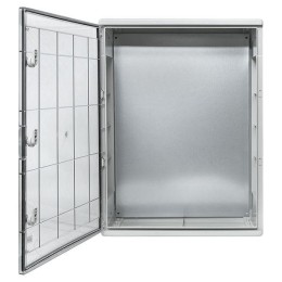 Бокс пластиковый с монтажной платой 800х600х260 IP65 прозр. дверь PROxima EKF PBT65MP010