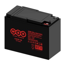 Аккумулятор тяговый 12В 38А.ч WBR 6-EVF-38 WBR