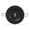 Светильник аварийный BS-ARUNA-83-L2-INEXI2 IP65 Black Белый Свет a31382