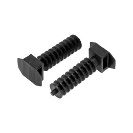 Дюбель d10 L40мм для хомута-стяжки черн. (уп.100шт) Rexant 07-4512