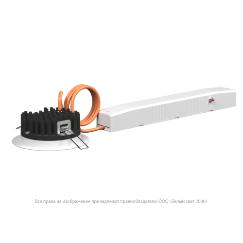 Светильник аварийный BS-ARUNA-51-L1-INEXI2 IP40 White Белый Свет a31385