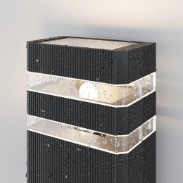 Светильник Unter den Linden 1х60Вт E27 IP54 бра настен. Maytoni O578WL-01B