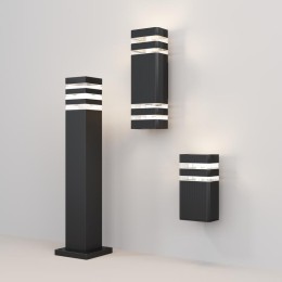 Светильник Unter den Linden 1х60Вт E27 IP54 бра настен. Maytoni O578WL-01B