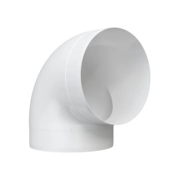 Колено 90град. 150мм пластик ERA 15ККП