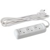 Удлинитель 3х7м без заземл. 10А IP20 U-3-7m-2х1 ПВС 2х1 Эра Б0028357