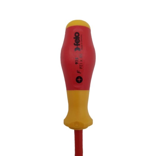 Отвертка диэлектрическая крестовая PZ1х80 Felo 91510290