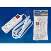 Удлинитель 3х2м с заземл. Standart S-GCD3-2B с выкл. Uniel 02920
