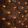 Гирлянда светодиодная "Сеть" 2х3м 432LED тепл. бел. 40Вт 220-240В IP67 провод каучук черн. Neon-Nigh