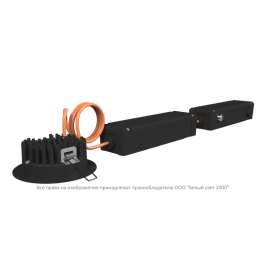 Светильник аварийный BS-ARUNA-53-L3-INEXI3 IP65 Black Белый Свет a31896