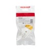 Розетка разборная 6А без заземл. плоская бел. Rexant 11-8526
