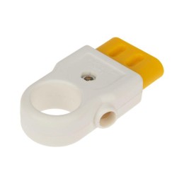 Розетка разборная 6А без заземл. плоская бел. Rexant 11-8526