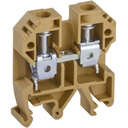 Клемма винтовая КВИ-10кв.мм желт. IEK YZN30-010-K05