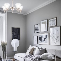 Люстра Flavia 40Вт E14х5 IP20 Freya FR2026PL-05N