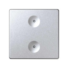 Выключатель сенсорный 2-кл. СП Simon 82 Sense IP20 без маркир. алюм. Simon 8000621-093