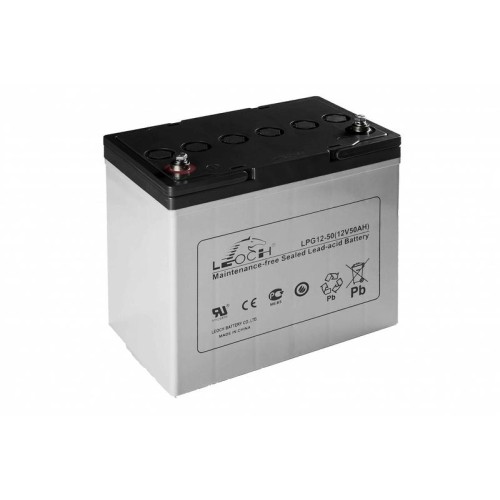 Аккумулятор гелевый 12В 50А.ч LEOCH LPG12-50 LEOCH